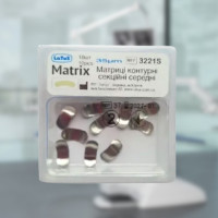 Матриці металеві секційні Latus без виступа середні 35мк.  3221S, уп.10шт