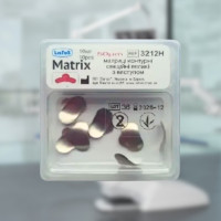Матриці металеві секційні Latus з виступом великі 50 мк.  3212H, уп.10шт
