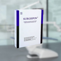 Колагенова губка  Surgispon 10*10*10мм ,   уп./ 32шт