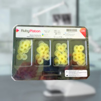 Диски полірувальні, Жовтий  RubyPlaton, Туреччина, 14мм  (80шт)