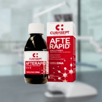 Ополіскувач  CURASEPT AFTE RAPID DNA,  флакон 125мл